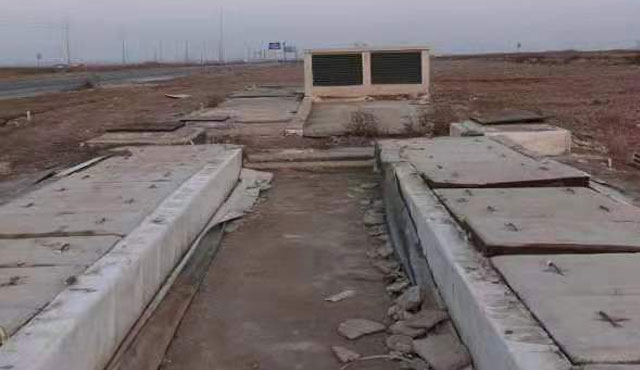 連云港徐圩新區(qū)地下管廊堵漏